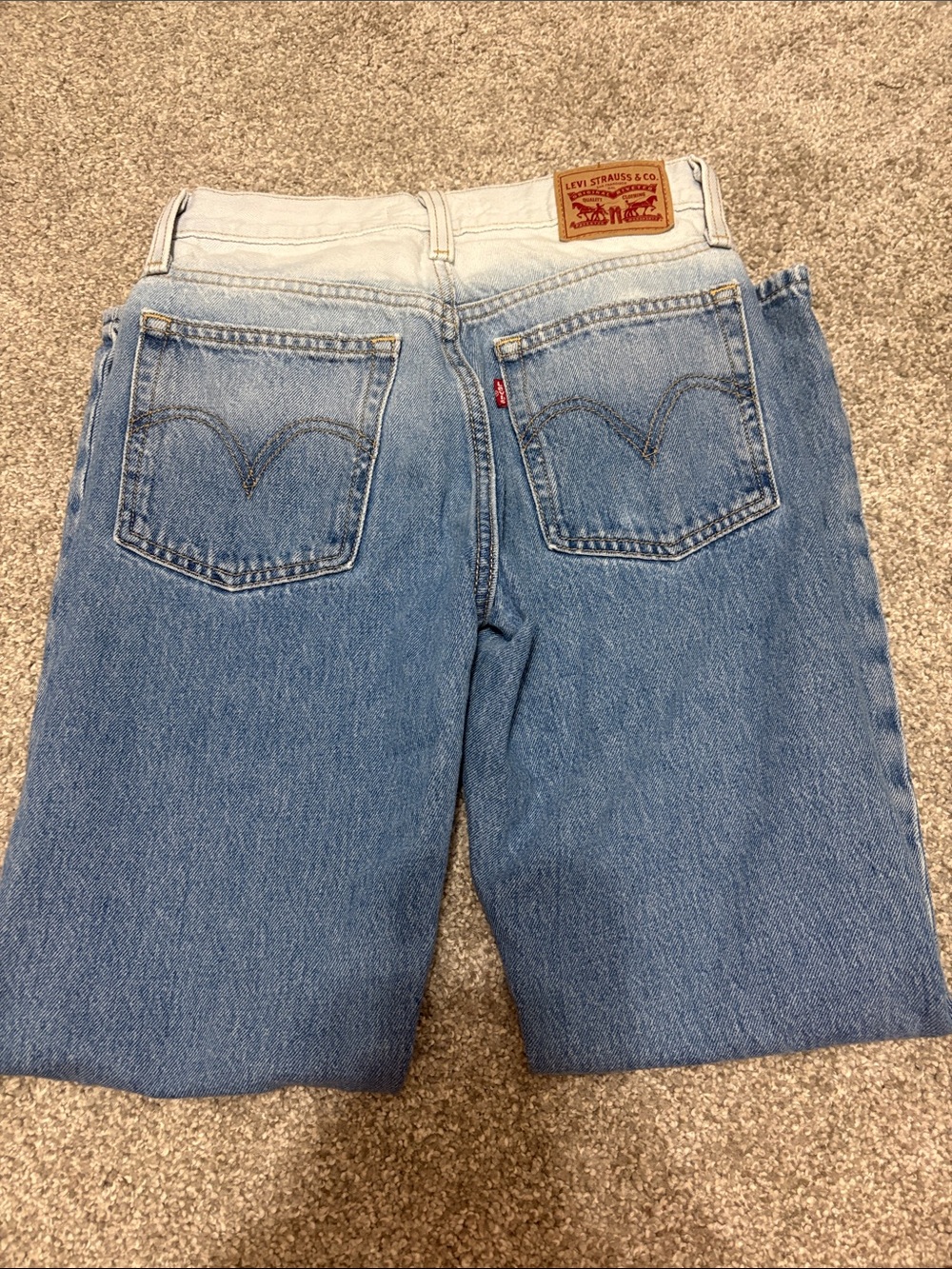 Levi’s Wedgie Straight Button Fly Jeans - Picture 7 of 8